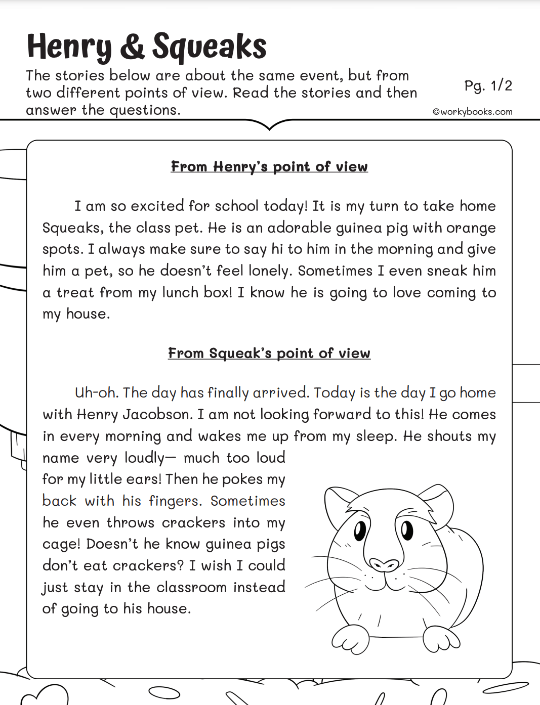 10 Free 3rd Grade Reading Fluency Passages Workybooks 10 Free 3rd Grade Reading Fluency Passages Workybooks