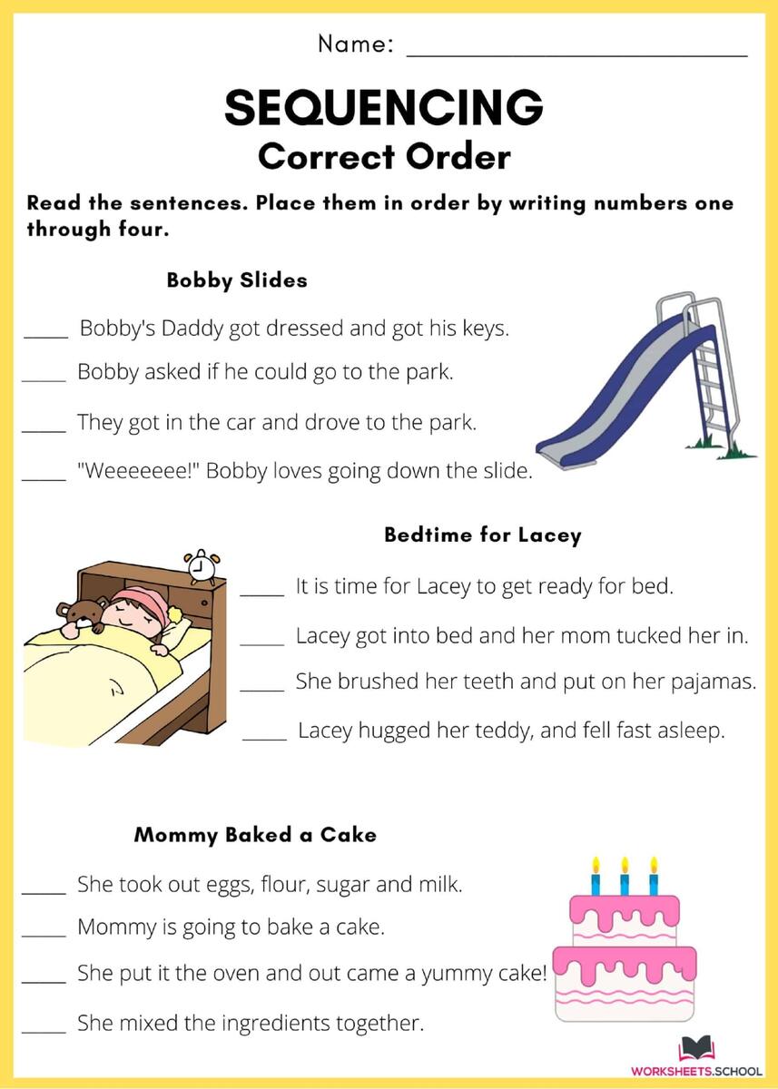 10 Printable Sequencing Worksheets Free EduWorksheets 10 Printable Sequencing Worksheets Free EduWorksheets