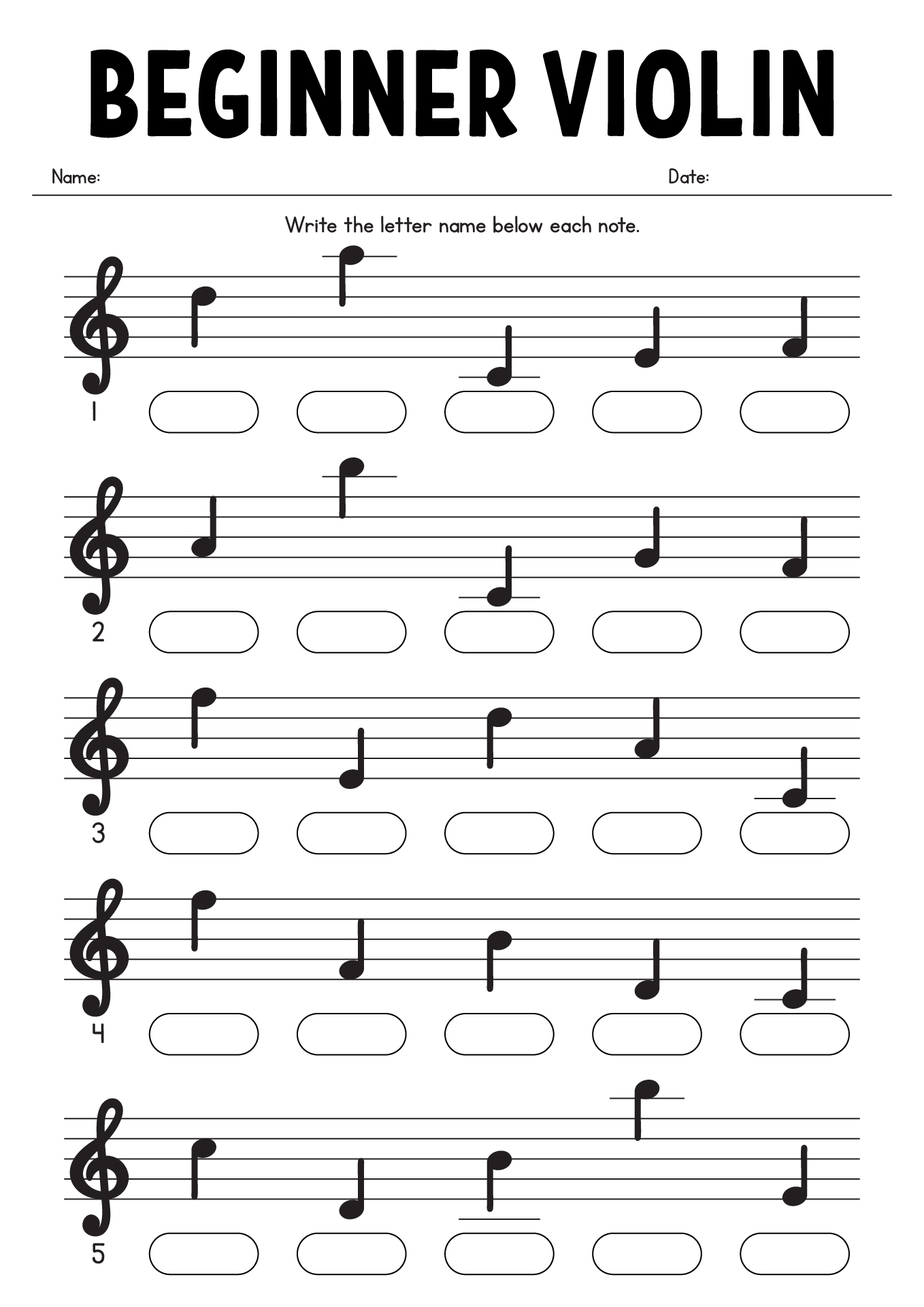 13 Music Notes Worksheets Free PDF At Worksheeto 13 Music Notes Worksheets Free PDF At Worksheeto
