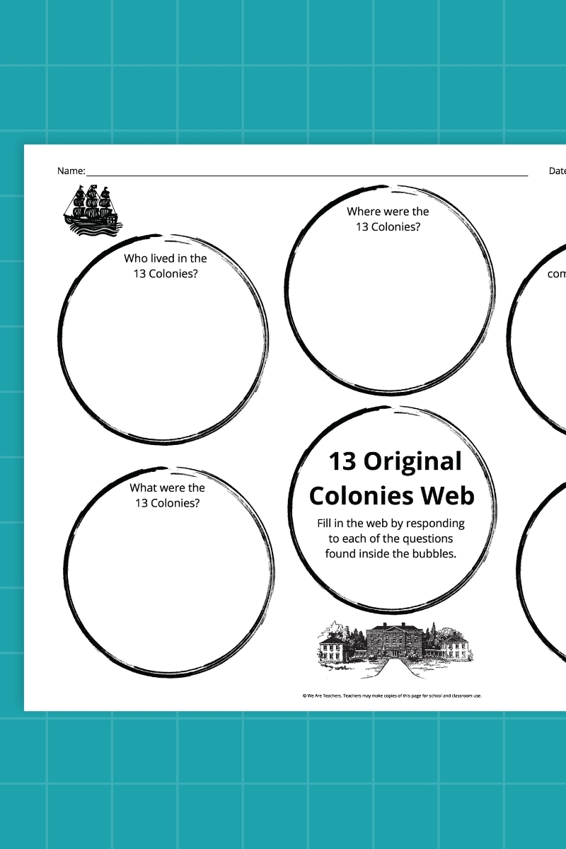 13 Original Colonies Map Bundle Free Printable Worksheets 13 Original Colonies Map Bundle Free Printable Worksheets