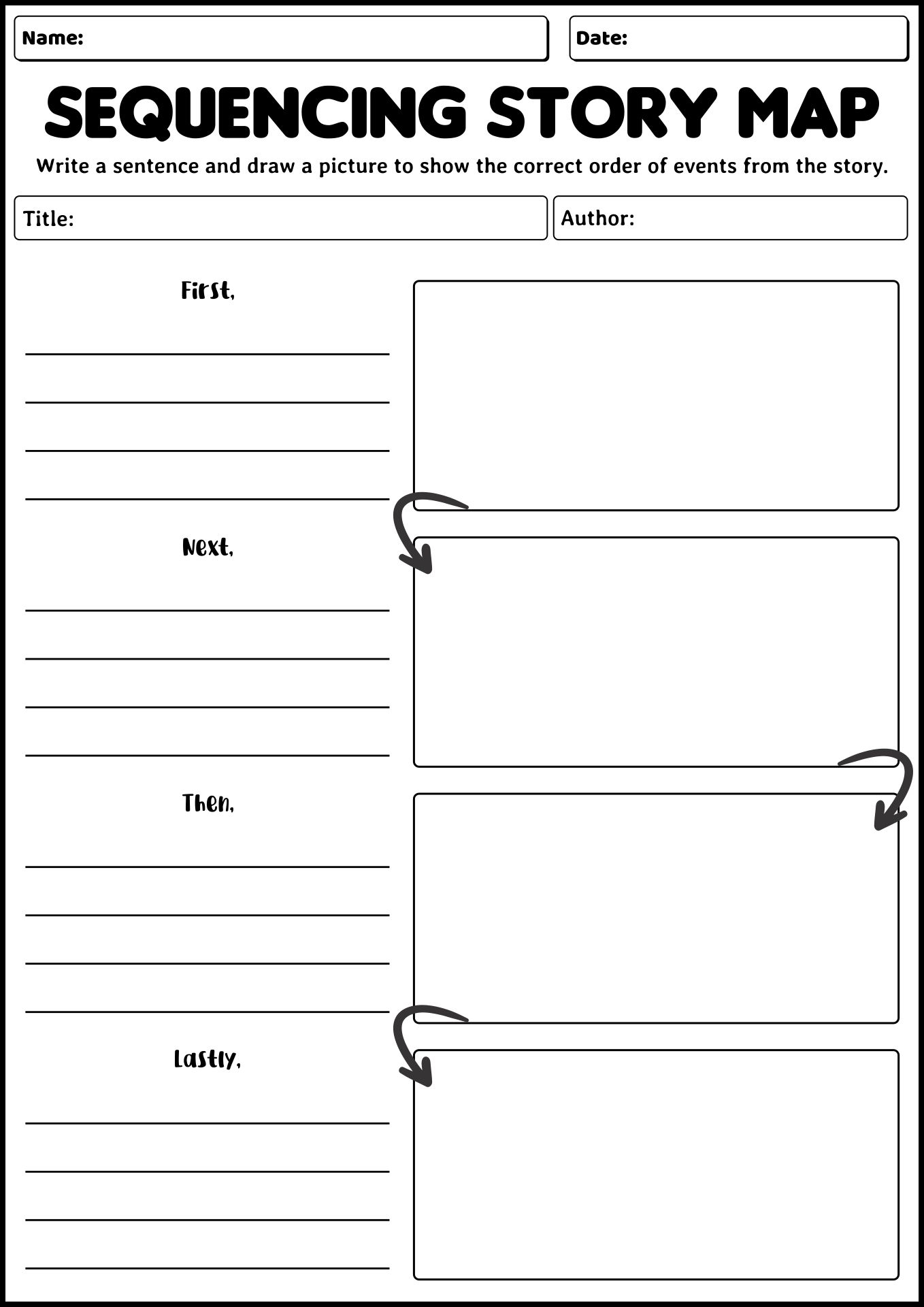 14 Story Sequencing Worksheets 3rd Grade 10 Printable Sequencing Worksheets Free EduWorksheets