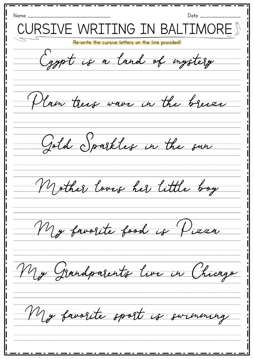 17 Palmer Cursive Worksheets Free PDF At Worksheeto Italic Handwriting Practice Sheets