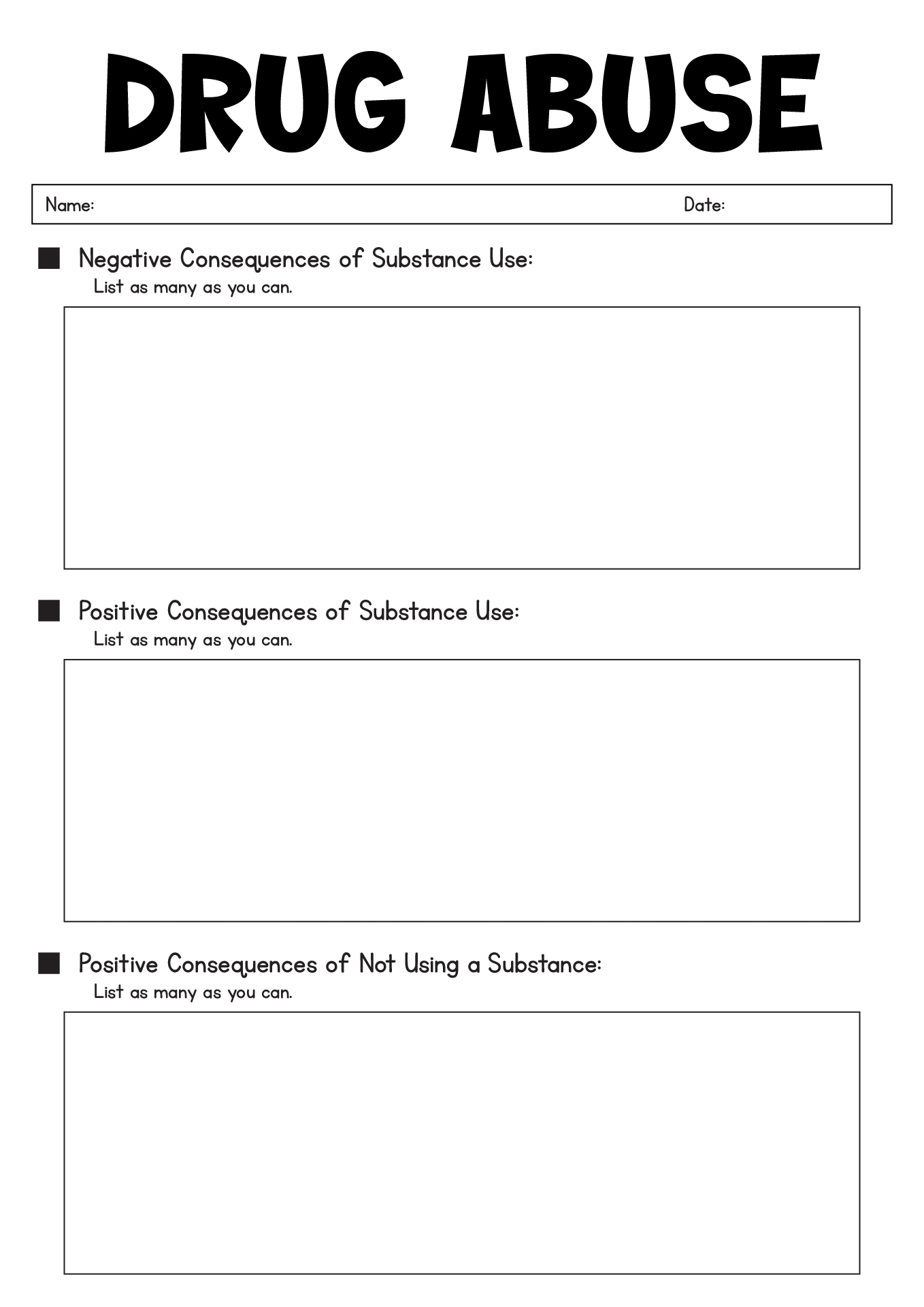 15 CBT Worksheets For Addiction Free PDF At Worksheeto
