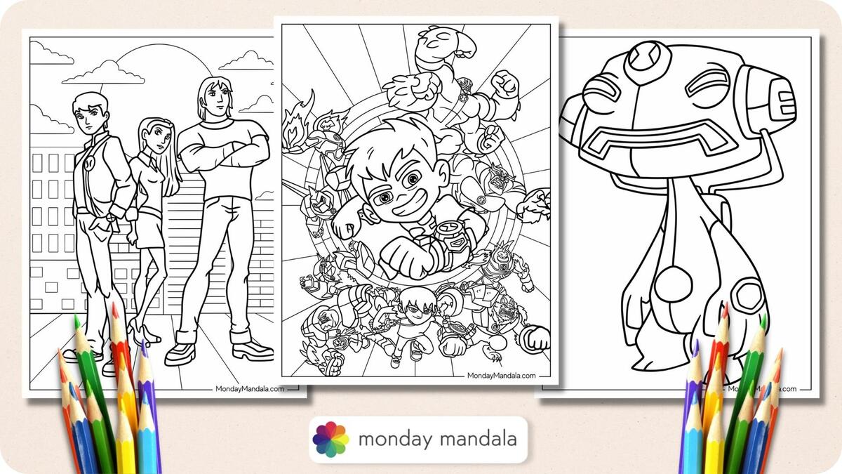 26 Ben 10 Coloring Pages Free PDF Printables 26 Ben 10 Coloring Pages Free PDF Printables