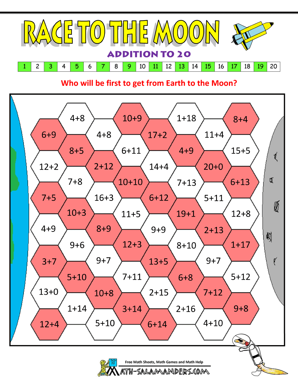 Math Christmas Worksheets PDF Free Download