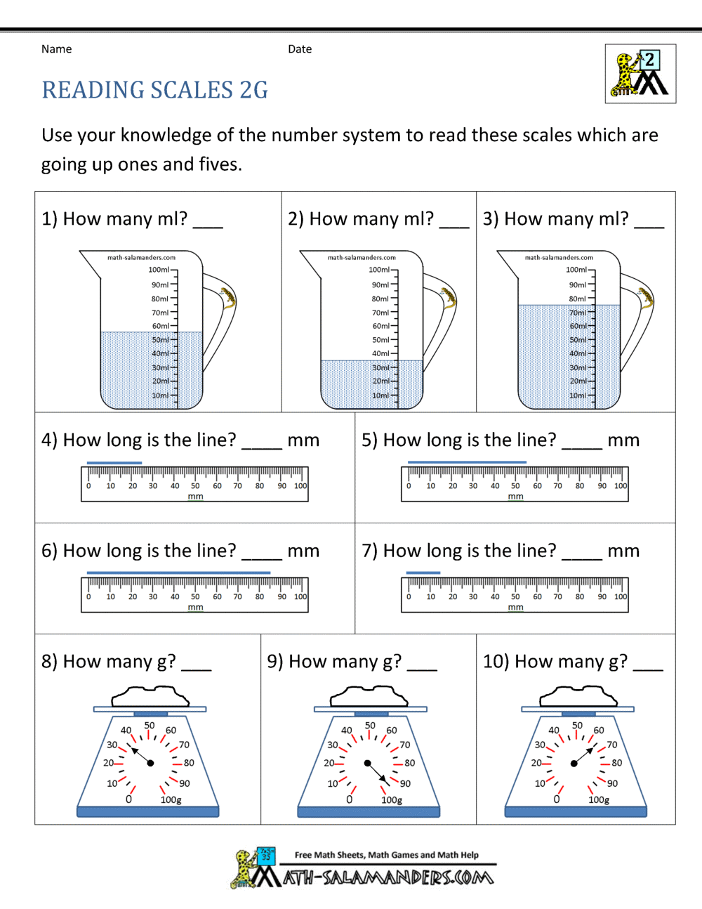 2nd Grade Measurement Worksheets 2nd Grade Measurement Made By Teachers