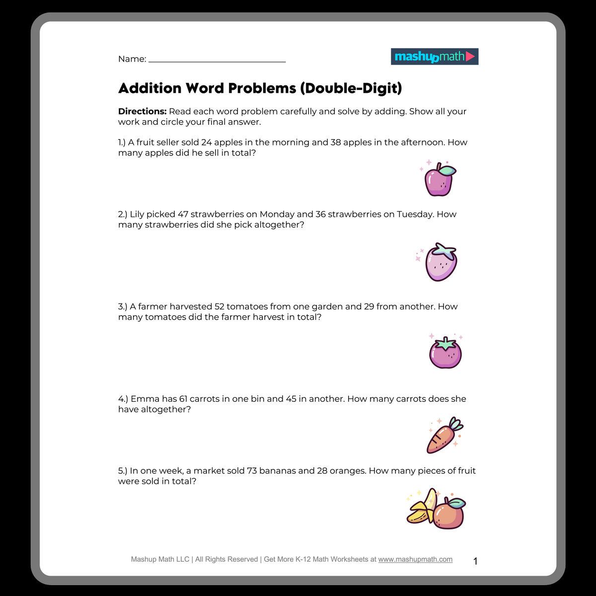 3rd Grade Word Problems Free PDF Worksheets Mashup Math 3rd Grade Word Problems Free PDF Worksheets Mashup Math