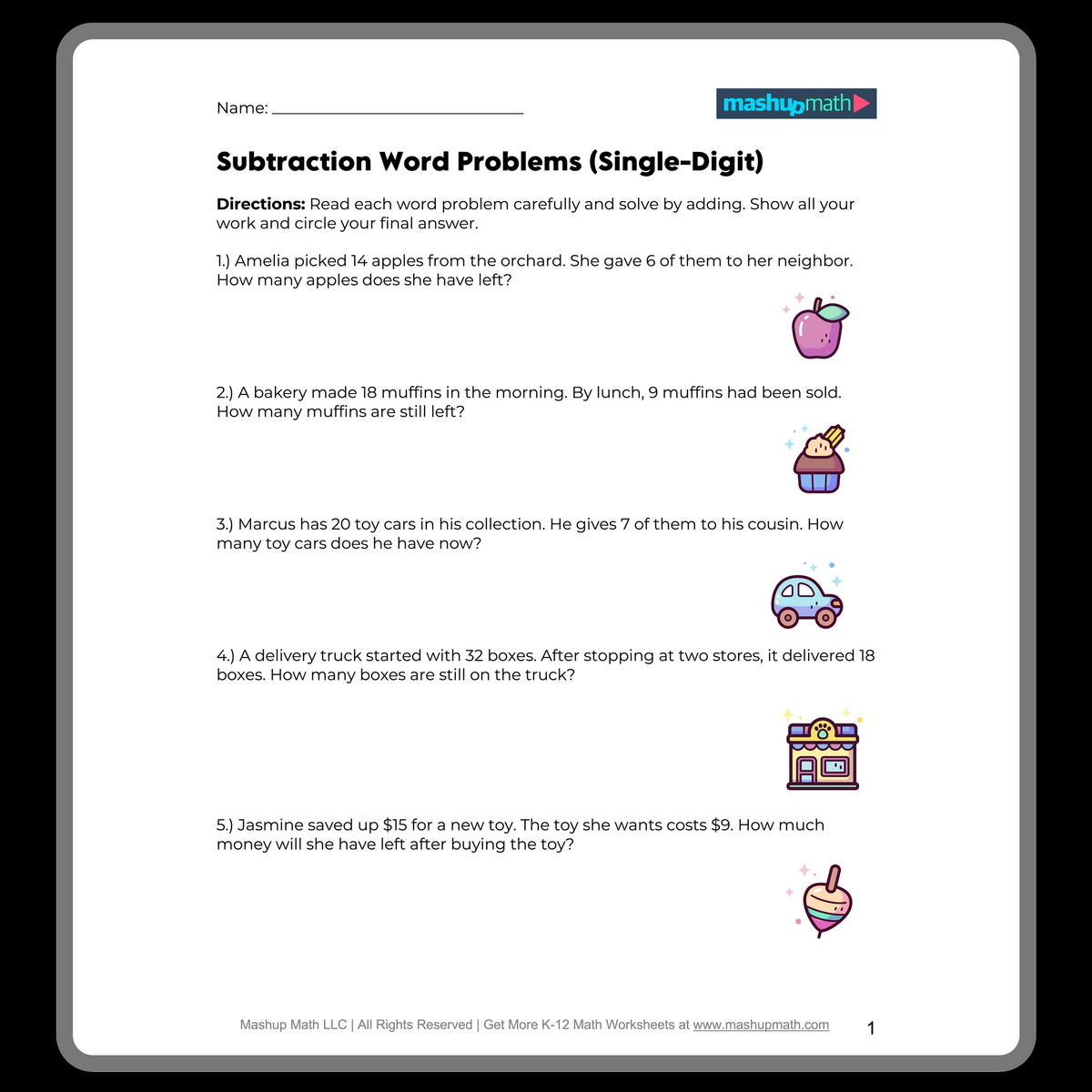 3rd Grade Word Problems Free PDF Worksheets Mashup Math 3rd Grade Word Problems Free PDF Worksheets Mashup Math