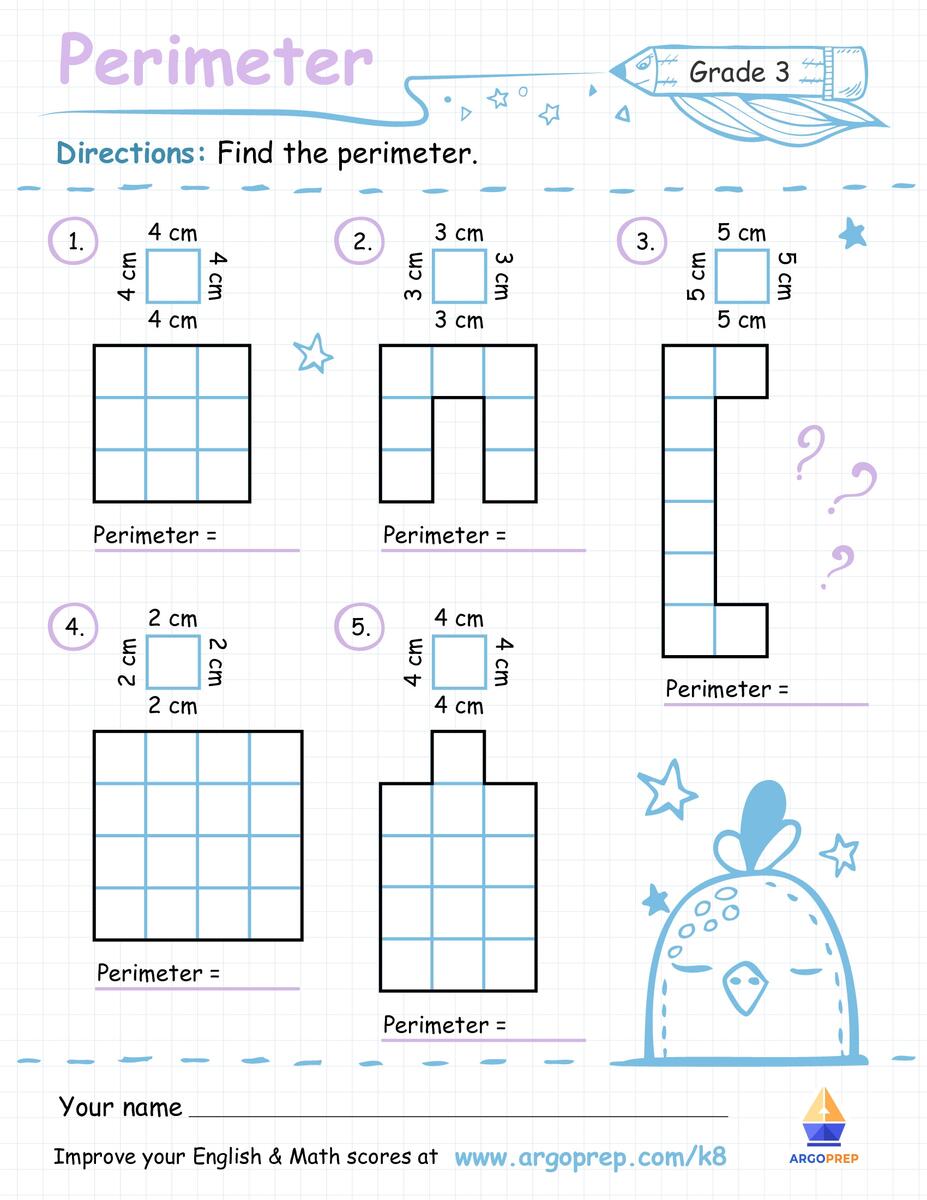 4th Grade Math Perimeter Worksheets For Free ArgoPrep