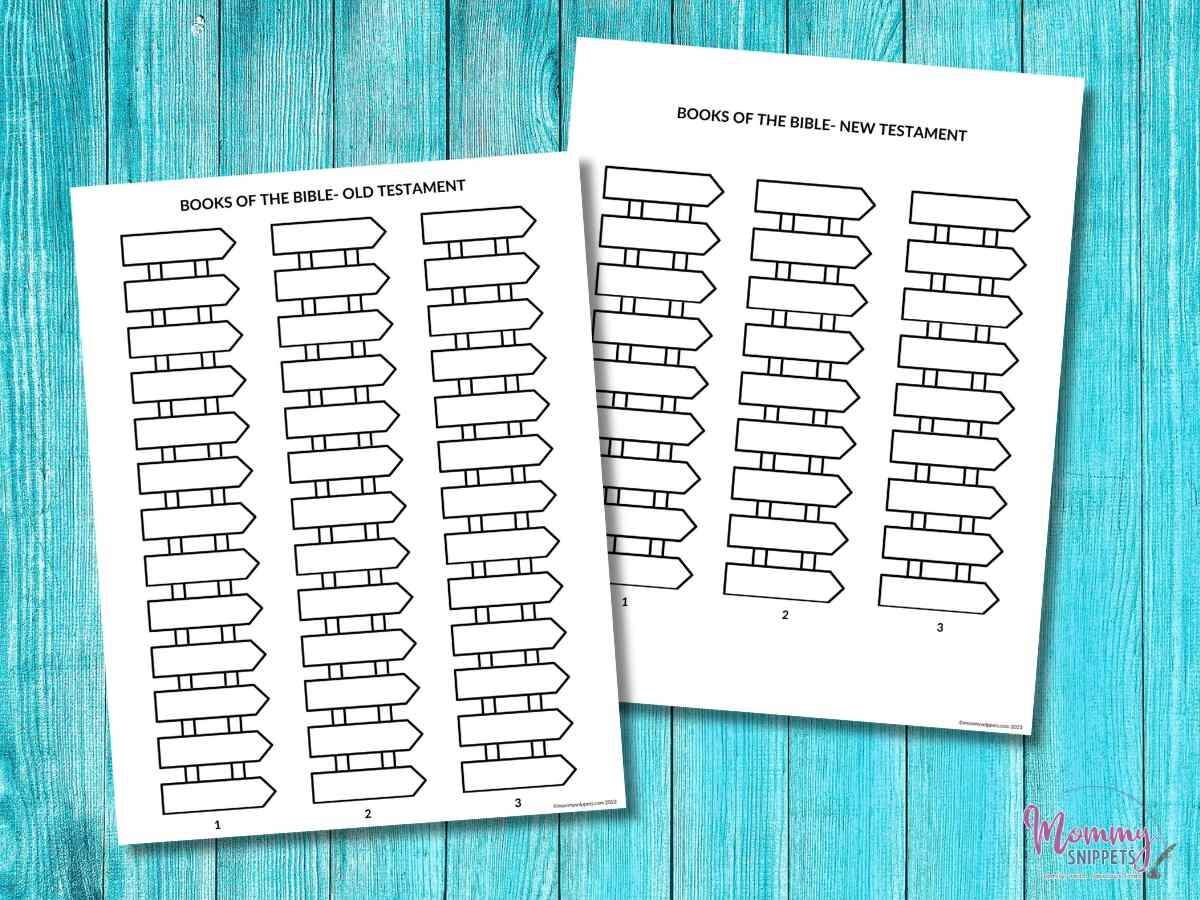 66 Books Of The Bible Printable A Books Of The Bible Craft Game Books Of The Bible Coloring Page Printable Etsy