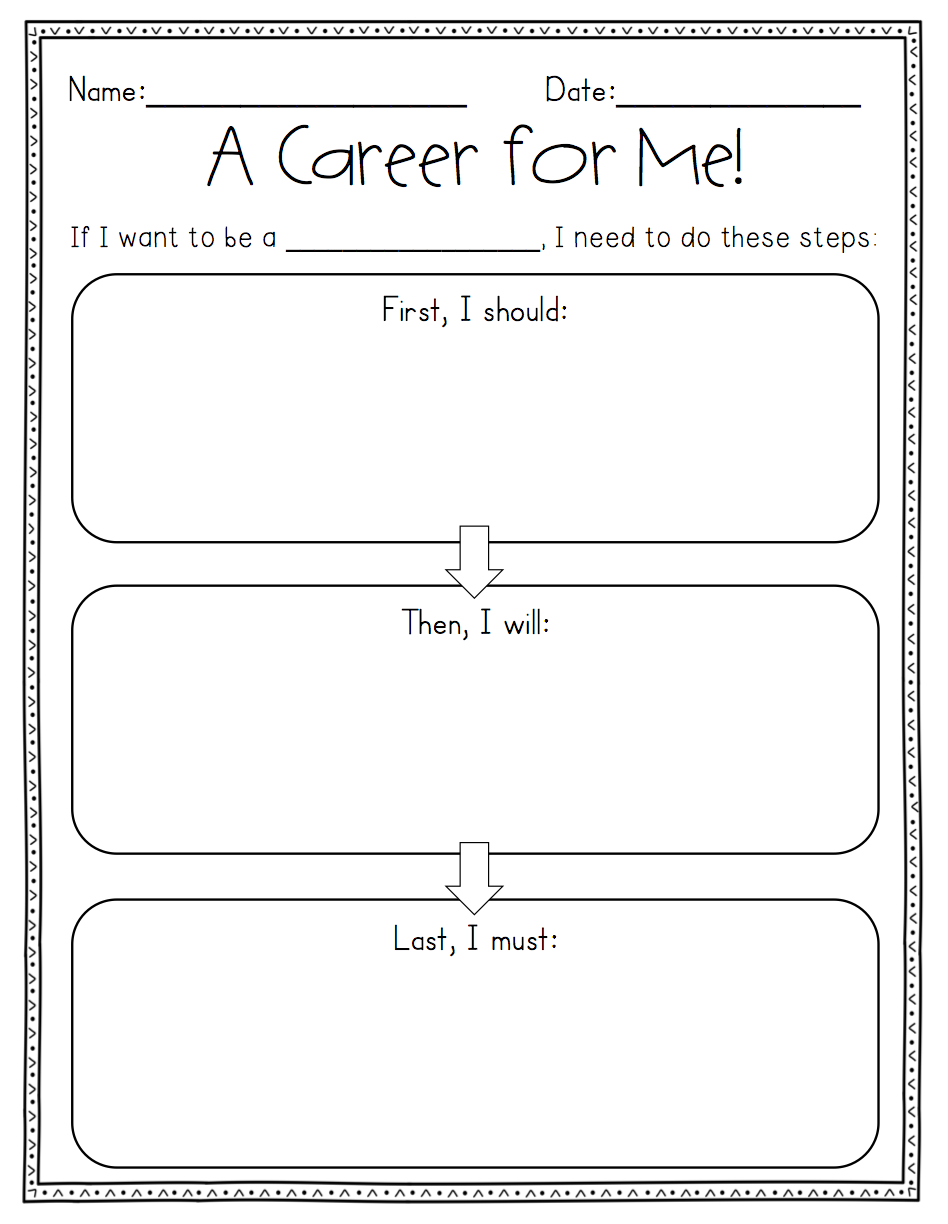 A Career For Me A Freebie Owl Ways Be Inspired 13 Career Activities Worksheets Free PDF At Worksheeto