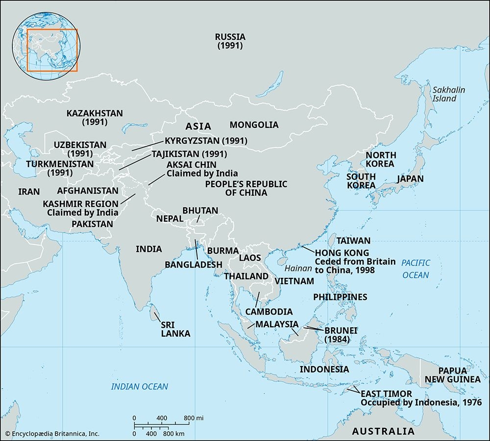 Asia Students Britannica Kids Homework Help