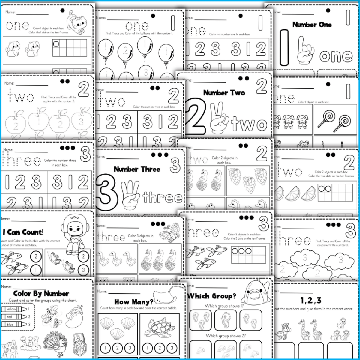 Back To School NO PREP Math And Literacy Packet Worksheets For Kindergarten Made By Teachers Back To School NO PREP Math And Literacy Packet Worksheets For Kindergarten Made By Teachers