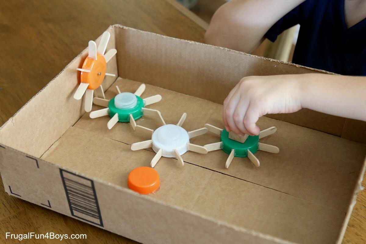 Build Working Gears Out Of Popsicle Sticks Frugal Fun For Boys And Girls Build Working Gears Out Of Popsicle Sticks Frugal Fun For Boys And Girls