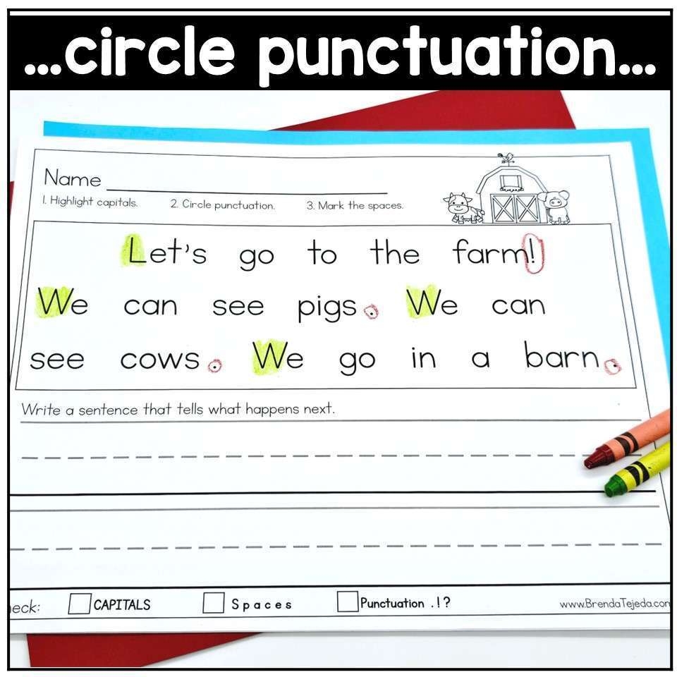 Capitalization And Punctuation Worksheets Sentence Editing And Structure Fall Tejeda S Tots Capitalization And Punctuation Worksheets Sentence Editing And Structure Fall Tejeda S Tots
