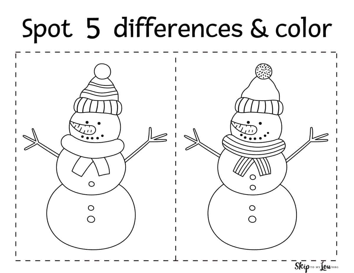 Christmas Worksheets Skip To My Lou Free Printable Christmas Cutting Activities For Preschoolers The Keeper Of The Memories
