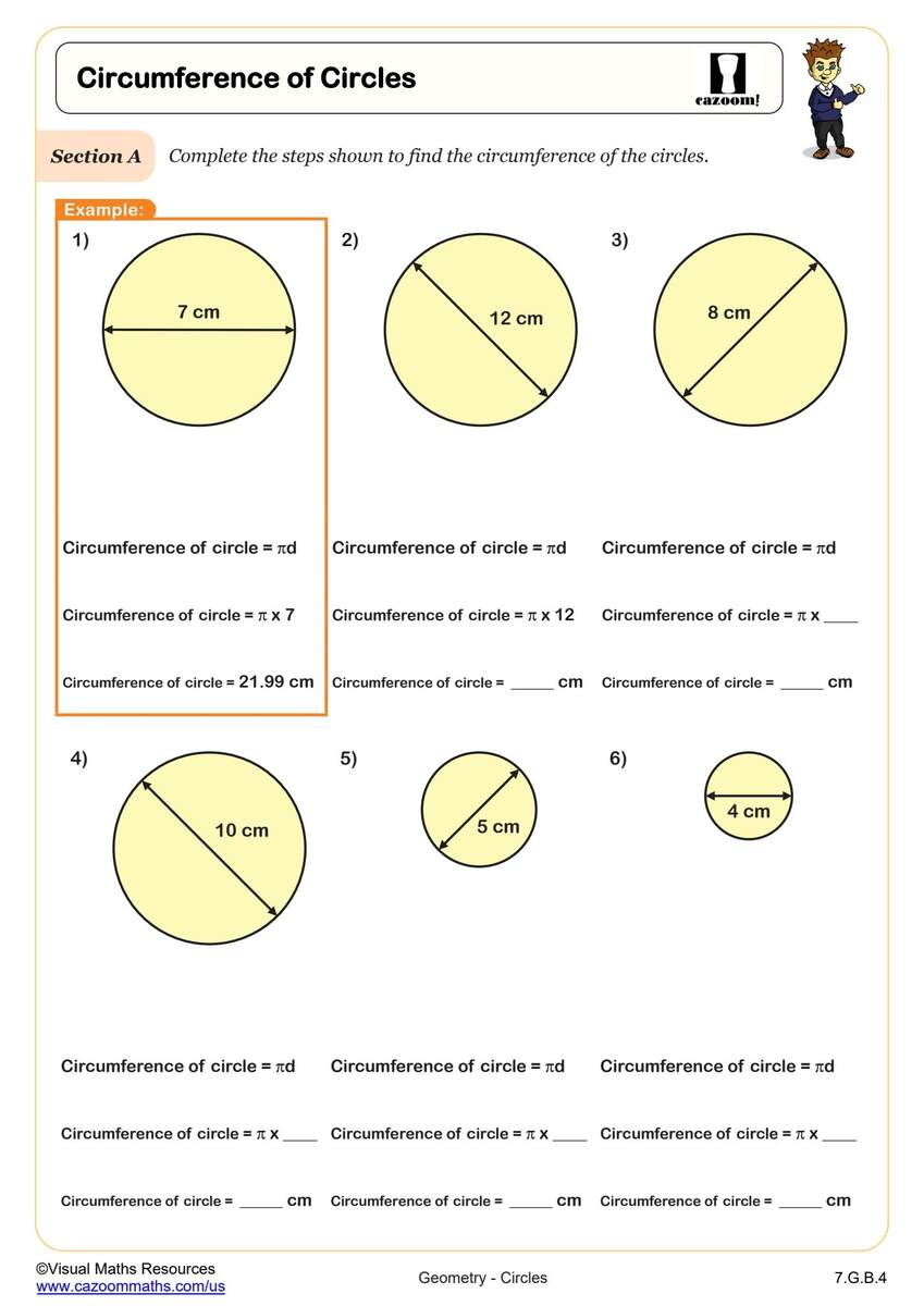 Circumference Of Circles Worksheet Fun And Engaging 7th Grade PDF Worksheets Cazoom Math Circumference Of Circles Worksheet Fun And Engaging 7th Grade PDF Worksheets Cazoom Math