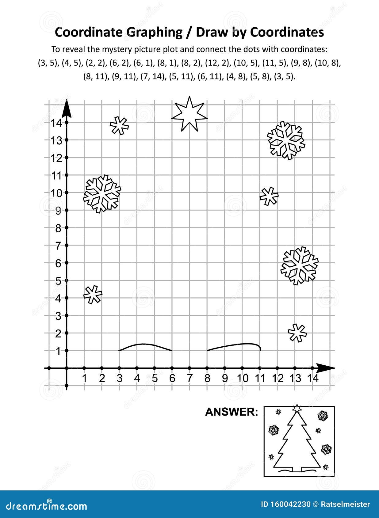 Christmas Coordinates Worksheets Top Teacher