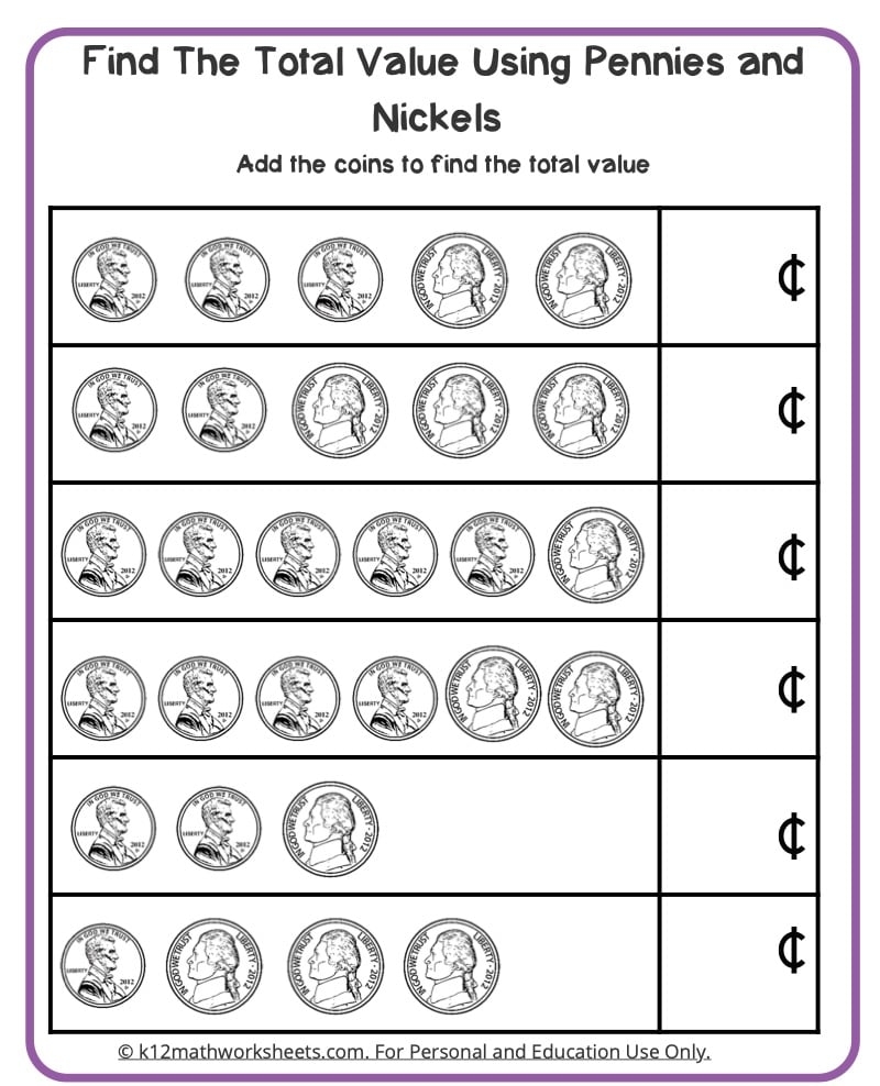 Counting Money Worksheets Money Worksheets 3rd Grade Money Challenges