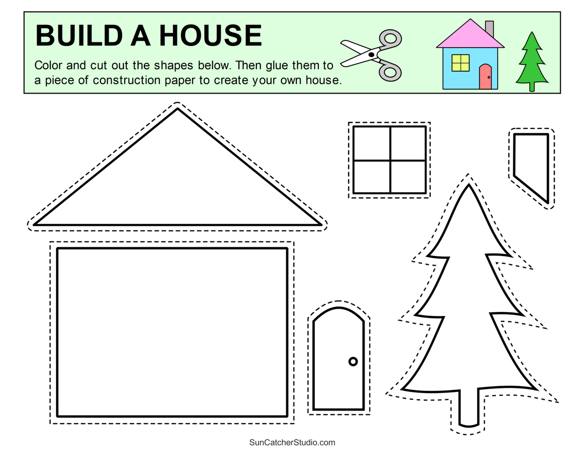 Cut And Paste Worksheets Printable Activities For Kids Free Printables Lettering SVG Files Tools Apps Free Printable Cut And Paste Picture Puzzle Worksheet