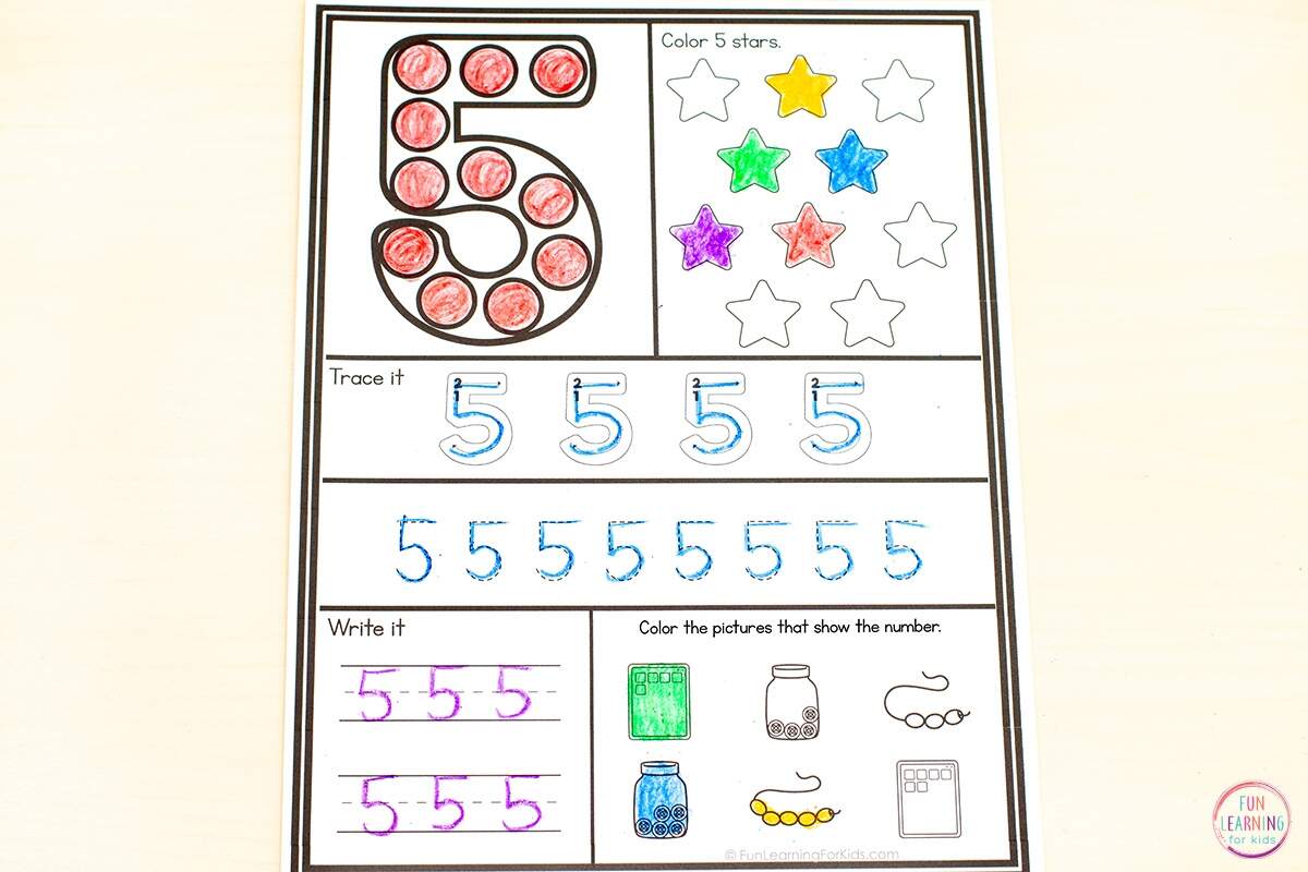 Dot The Number Worksheets Dot The Number Worksheets