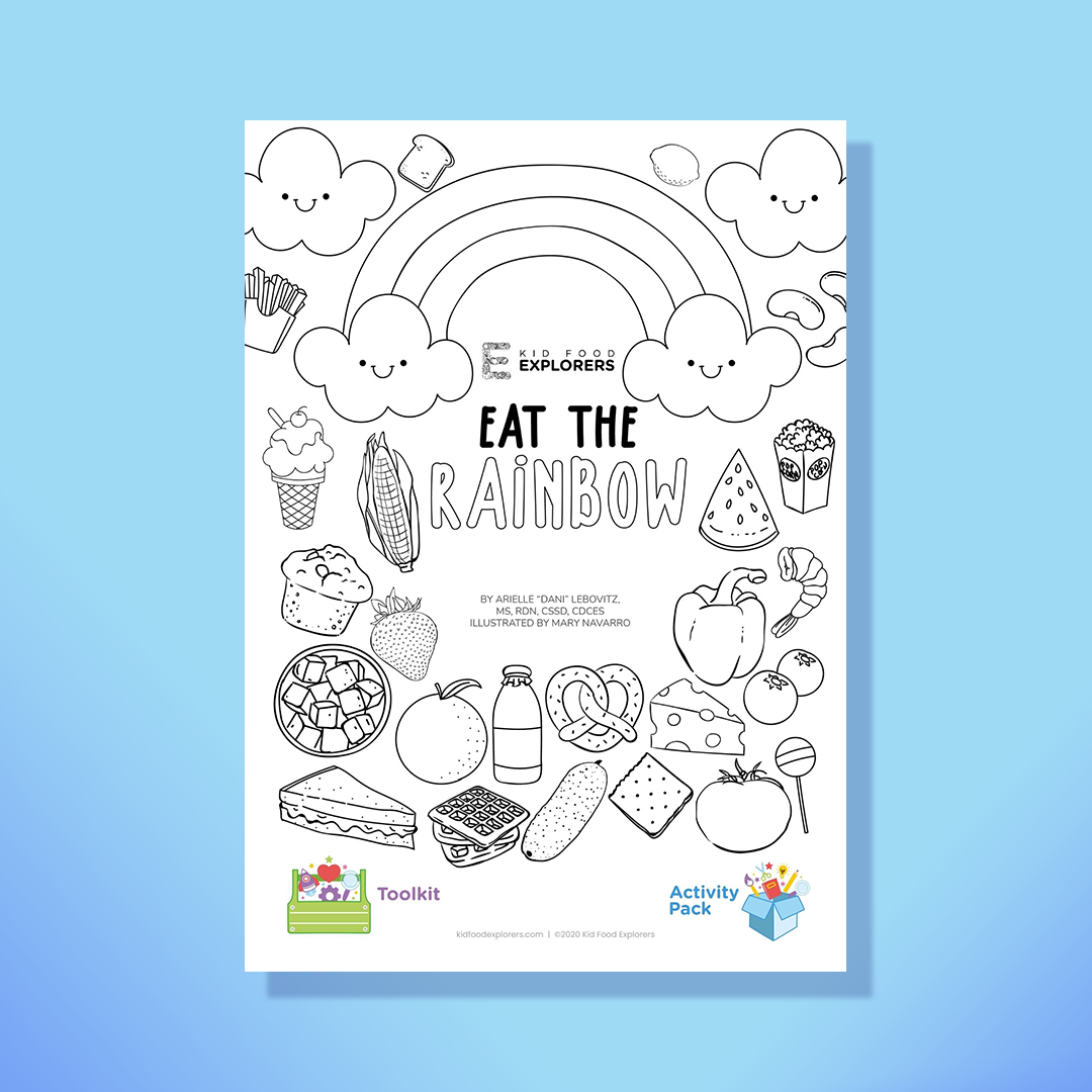 Eat The Rainbow Printable Activity Pack Kid Food Explorers
