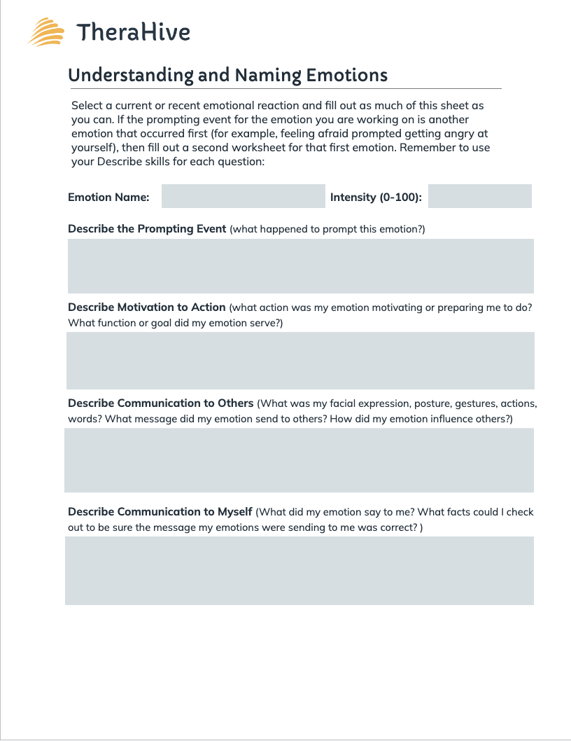Free Printable Emotional Regulation Activities For Kids The Inspired Treehouse