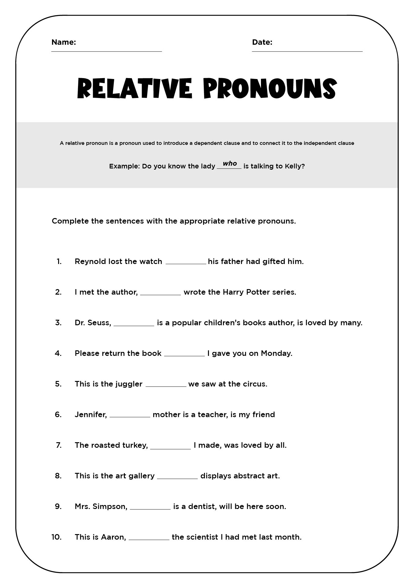 Engaging 4th Grade English Worksheets For Skill Development Engaging 4th Grade English Worksheets For Skill Development