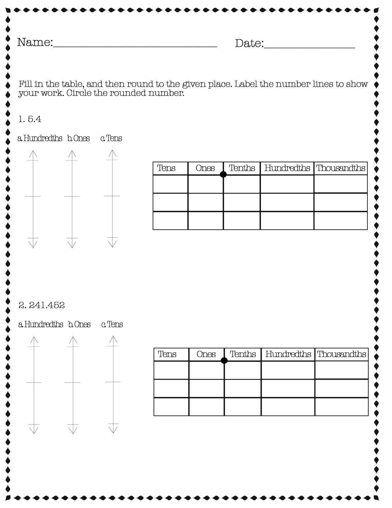 Eureka Math Engage NY Extra Worksheets For 5th Grade Module 6 Etsy Eureka Math Engage NY Extra Worksheets For 5th Grade Module 1 Etsy Israel