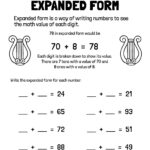 Expanded Form Worksheet TheCatholicKid
