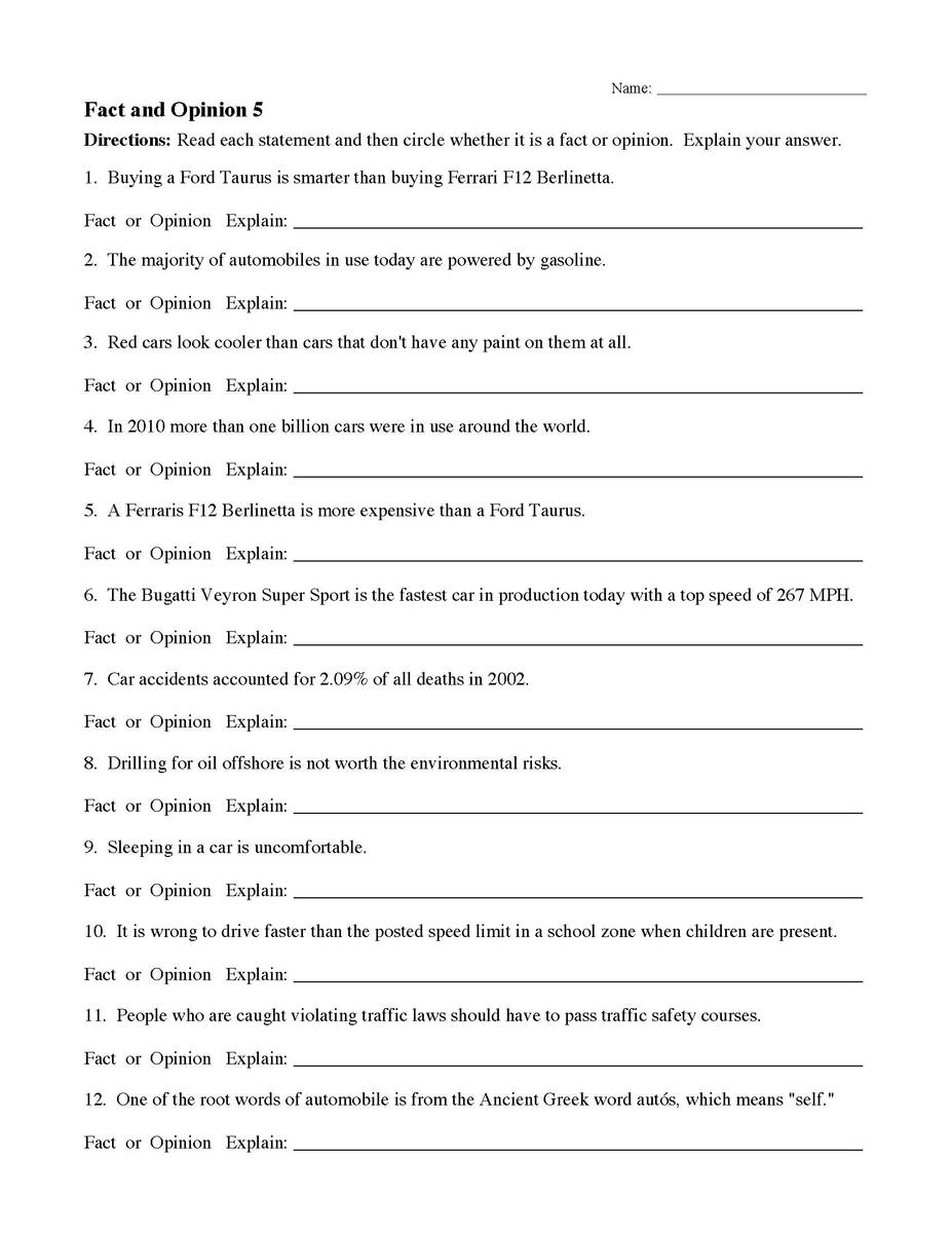 Fact And Opinion Worksheets Reading Comprehension Storyboard That Free Fact Vs Opinion Worksheet Templates