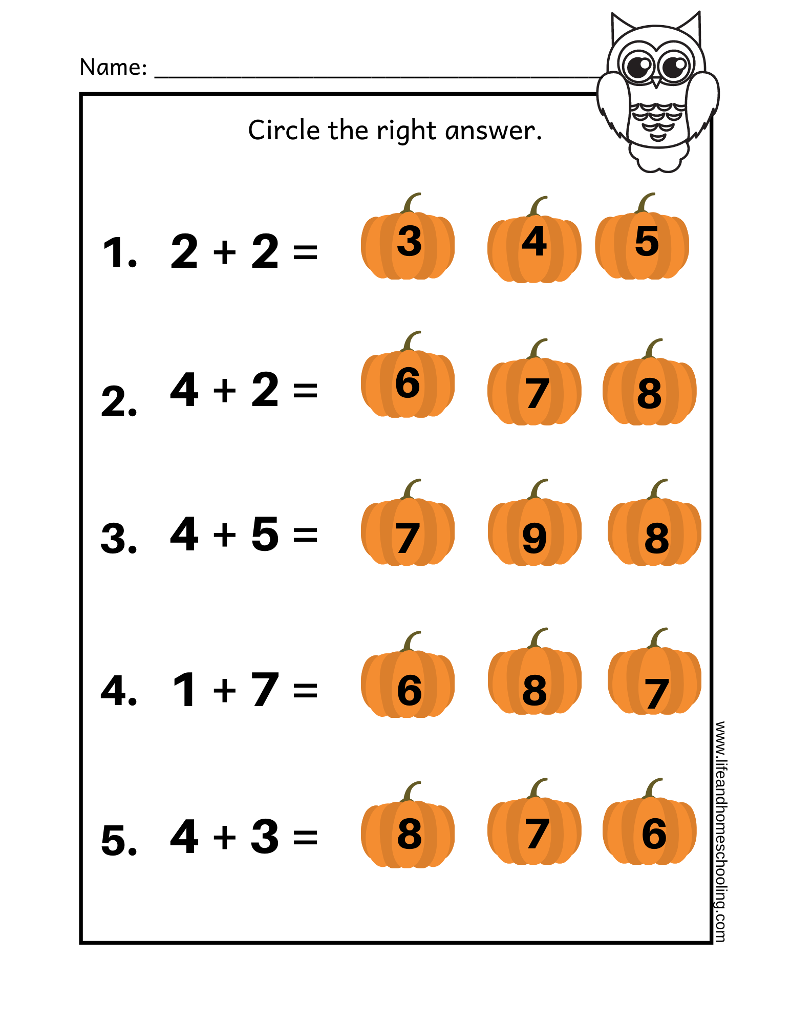 Page 5 Free Printable 2nd Grade Math Worksheets Canva