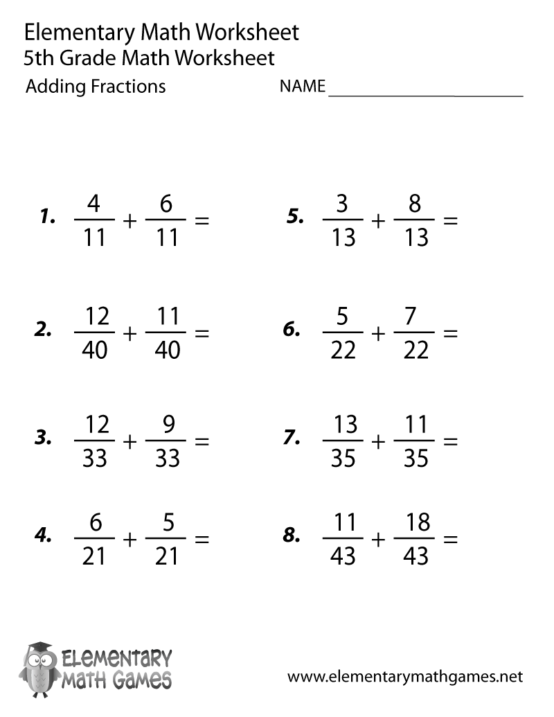 Fractions Worksheets K12 Math Worksheets