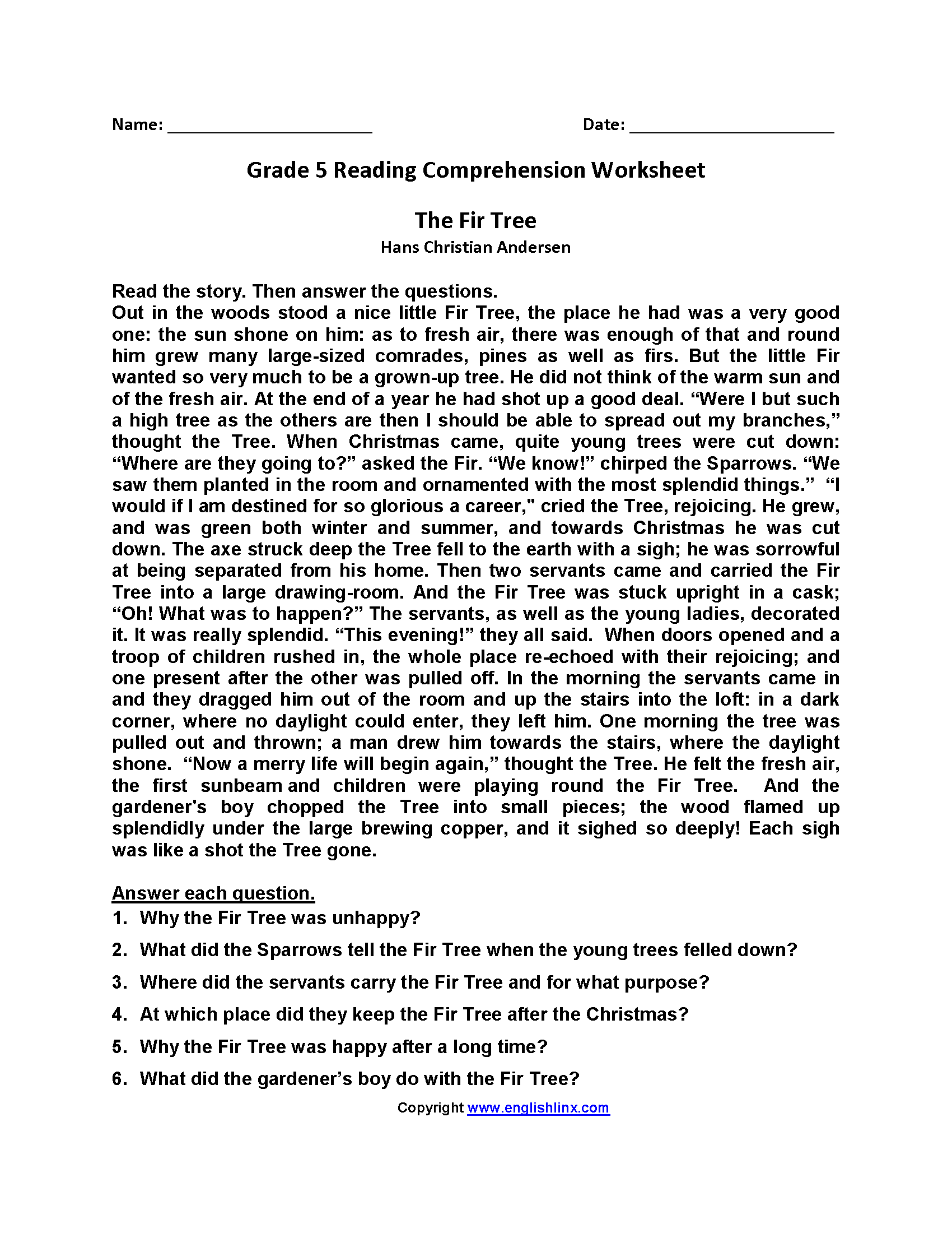 Fifth Grade Reading Worksheets Improve Fluency Vocabulary Fifth Grade Reading Comprehension Superstar Worksheets