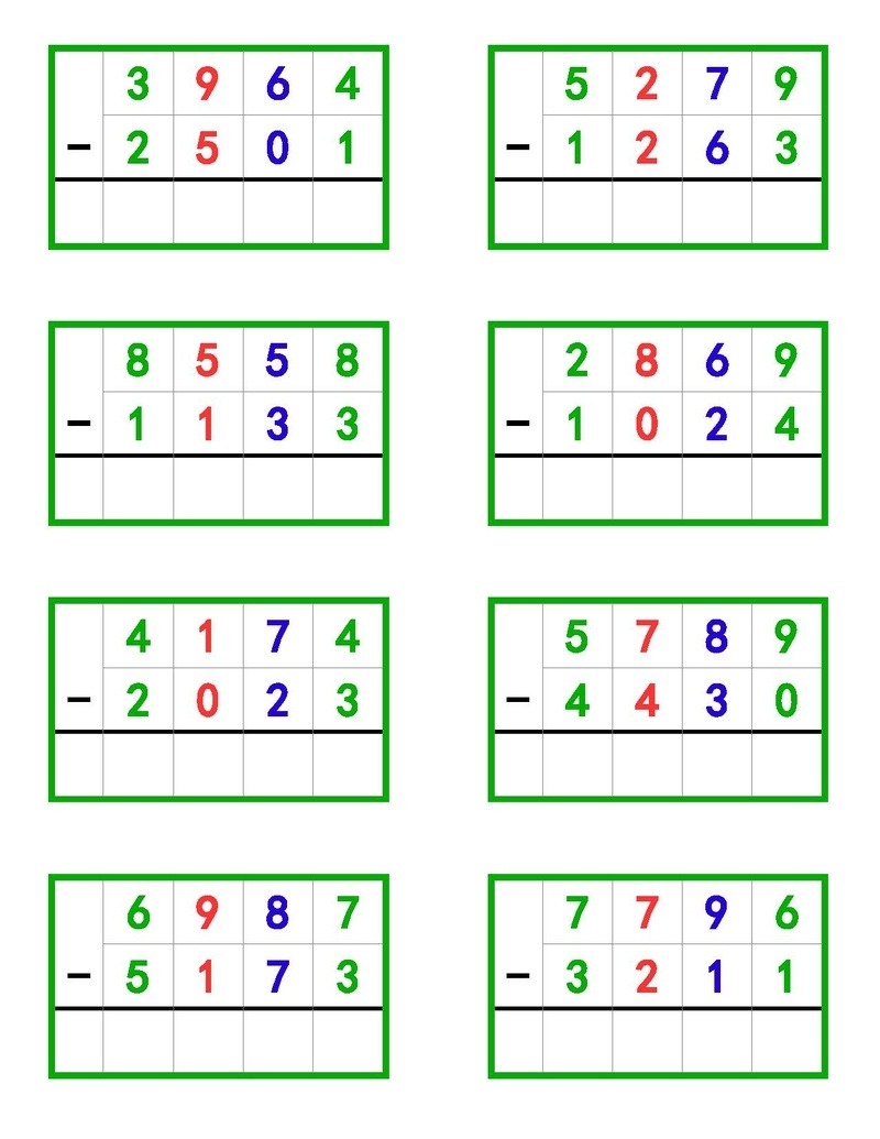 File Static Subtraction Pdf Montessori Album