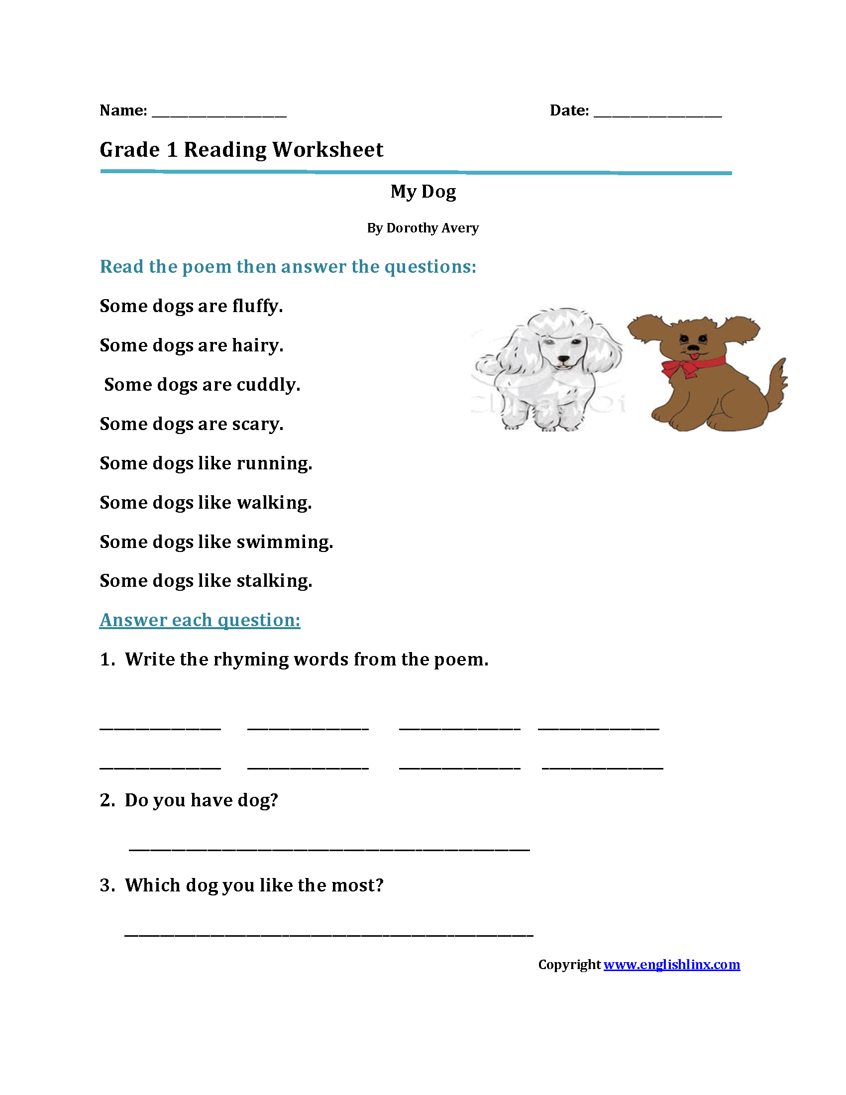 First Grade Reading Worksheets Improve Fluency Vocabulary First Grade Reading Worksheets Improve Fluency Vocabulary
