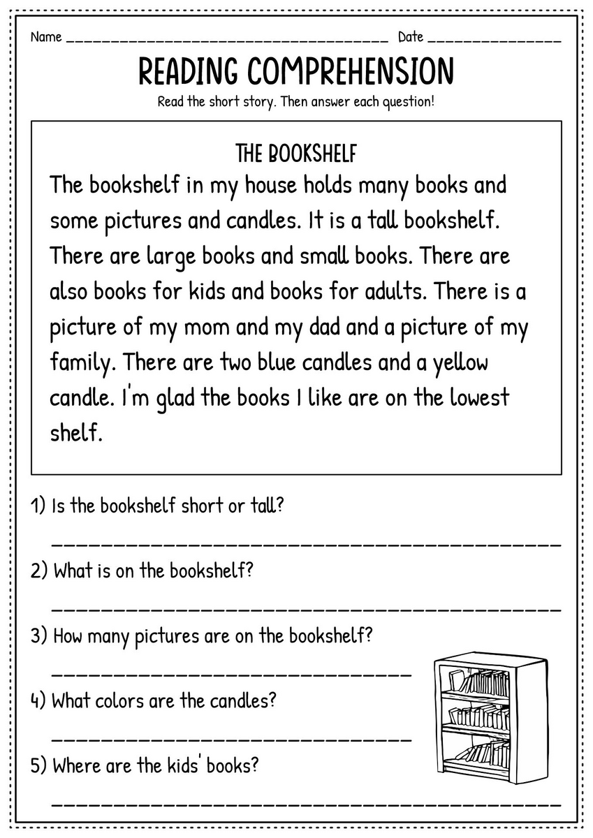 Free 2nd Grade Reading Worksheet Printable Download Free 2nd Grade Reading Worksheet Printable Png Images Free Worksheets On Clipart Library