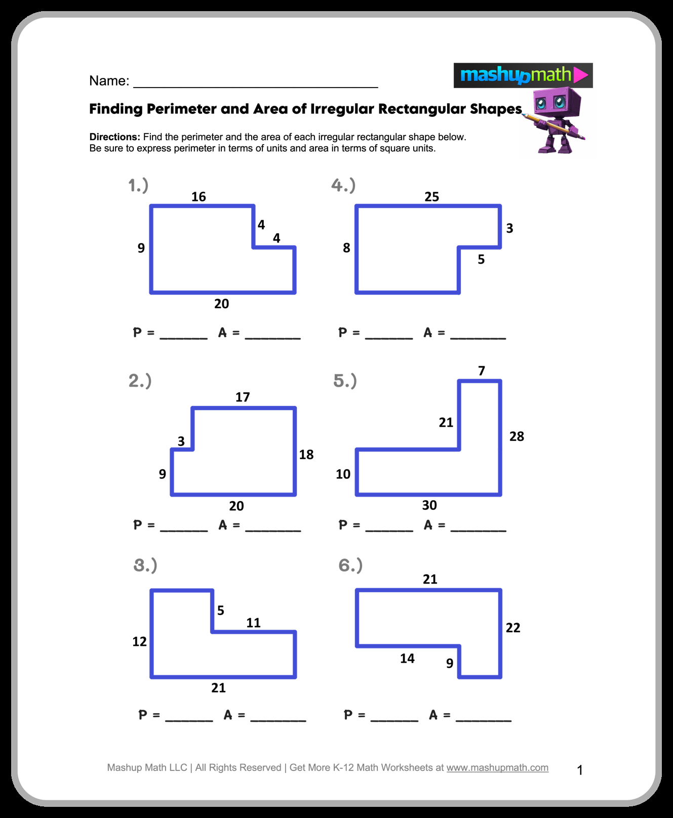 Free 5th Grade Math Worksheets Printable W Answers Mashup Math 5th Grade Math Worksheets