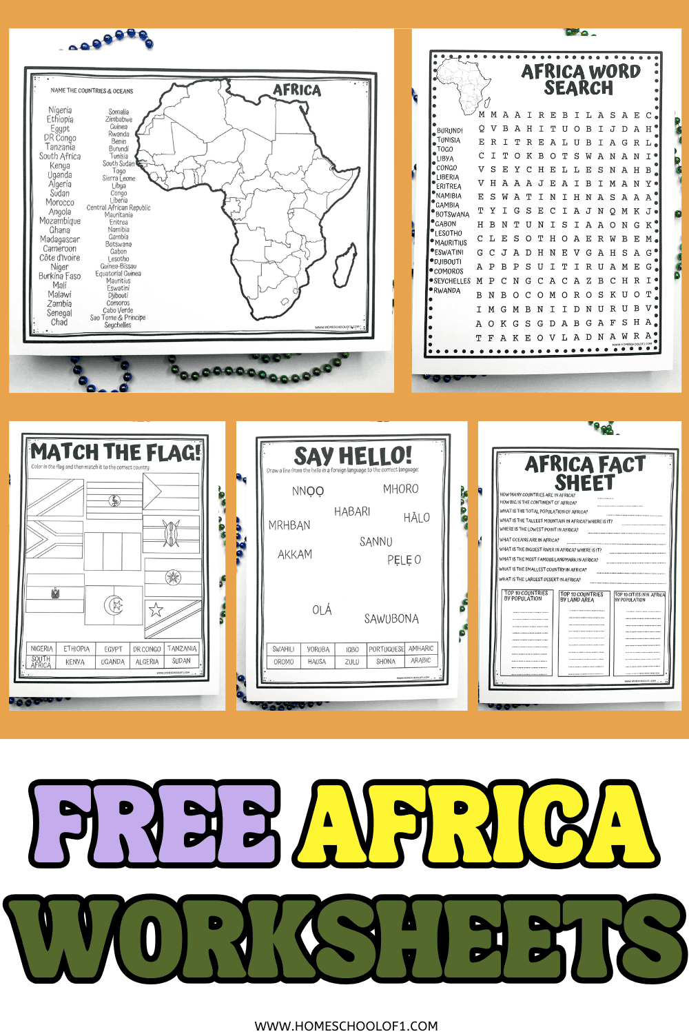 Free Africa Worksheets For Middle School Geography Printables Free Africa Worksheets For Middle School Geography Printables