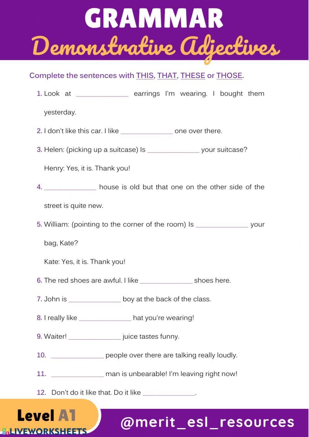 Free Demonstrative Adjective Worksheet Download Free Demonstrative Adjective Worksheet Png Images Free Worksheets On Clipart Library Free Demonstrative Adjective Worksheet Download Free Demonstrative Adjective Worksheet Png Images Free Worksheets On Clipart Library