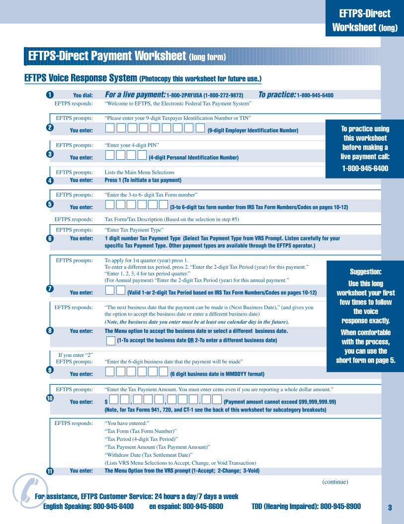 Free Eftps Tax Payment Report Worksheet Download Free Eftps Tax Payment Report Worksheet Png Images Free Worksheets On Clipart Library How Do I Use The Electronic Federal Tax Payment System EFTPS Worksheets Library