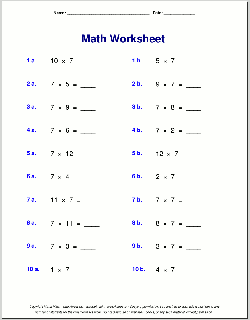 Free Math Worksheets Math Worksheets Superstar Worksheets