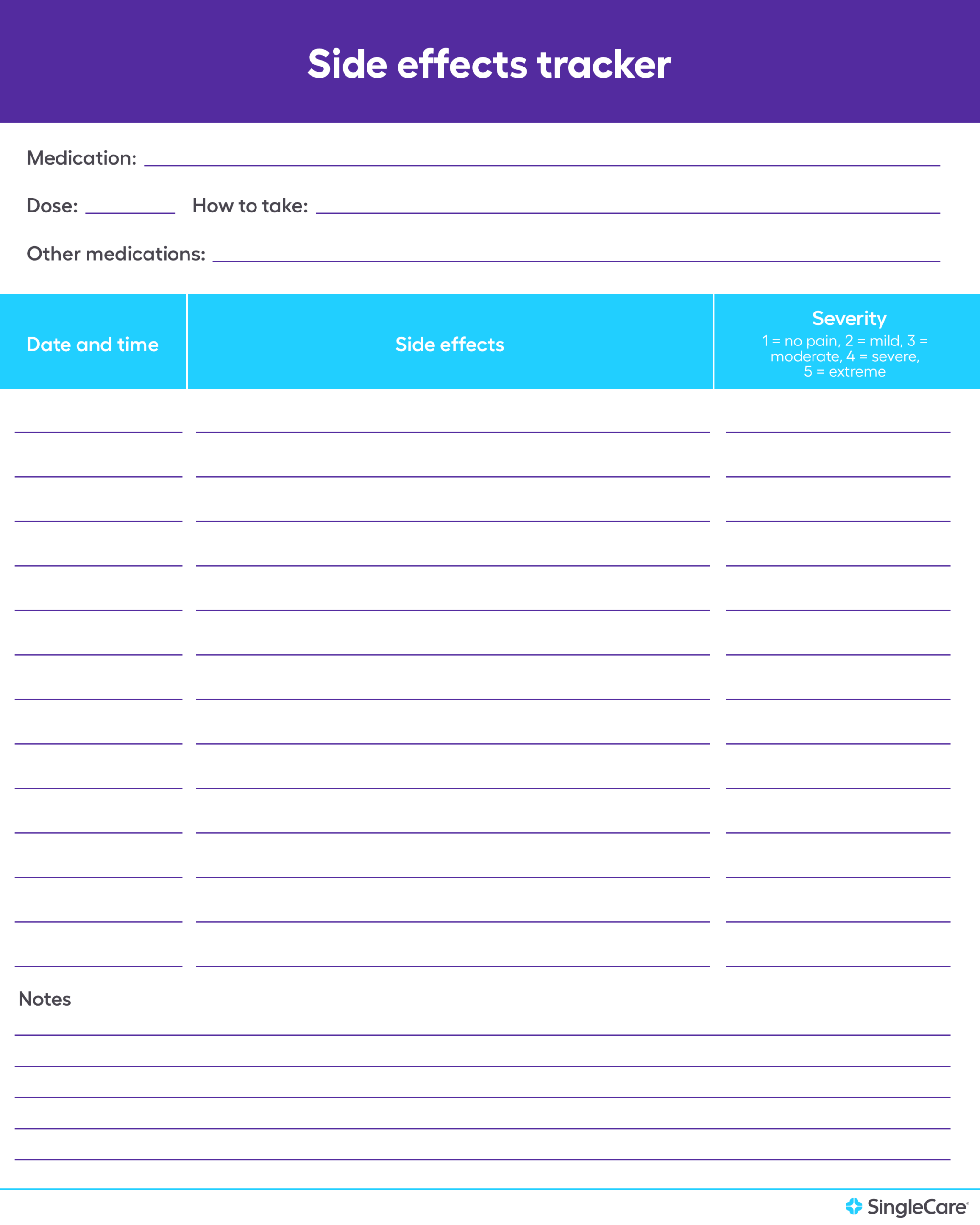 Free Medication List Templates For Patients And Caregivers Free Medication List Templates For Patients And Caregivers