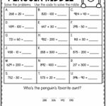 Free Penguin Math Worksheets For Second Grade Second Grade Teaching Blog