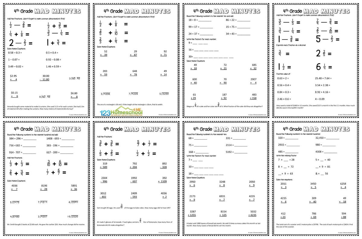 Year 4 English Worksheets Free Printable