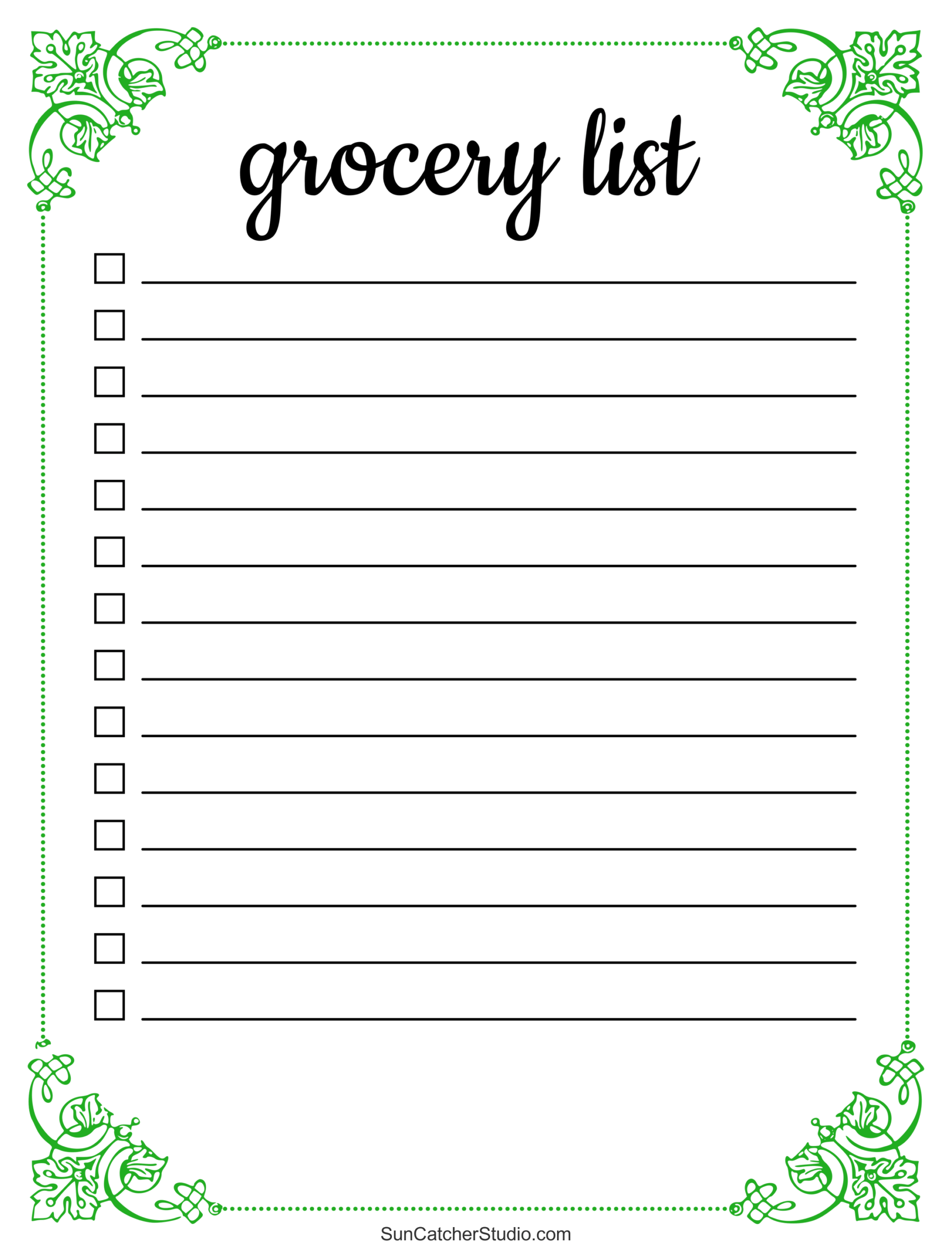 Free Printable Grocery Shopping Lists For Little Shoppers Raising Hooks