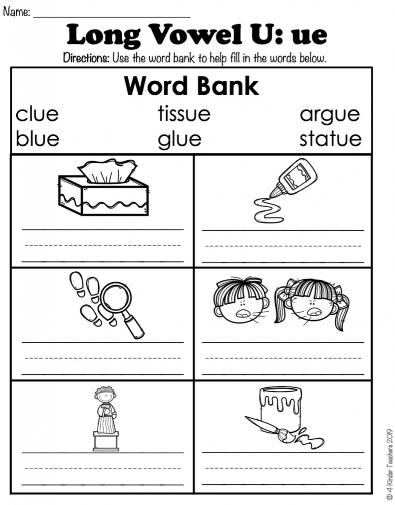 Free Printable Long U Worksheets For Teaching Learning Worksheets Library 215 Long U Vowel Sound Words Free Printable Lists Literacy Learn Worksheets Library
