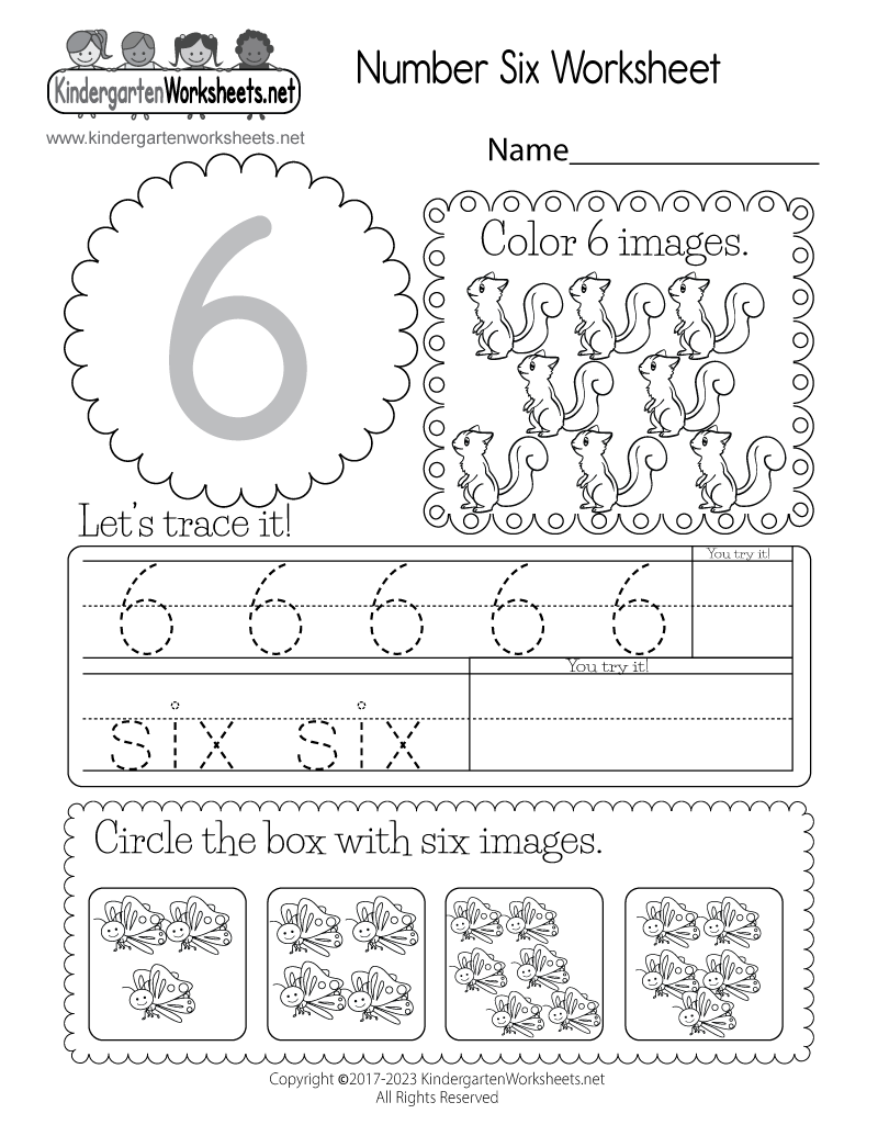 Number 6 Tracing Worksheets Free Printables Teach Prints