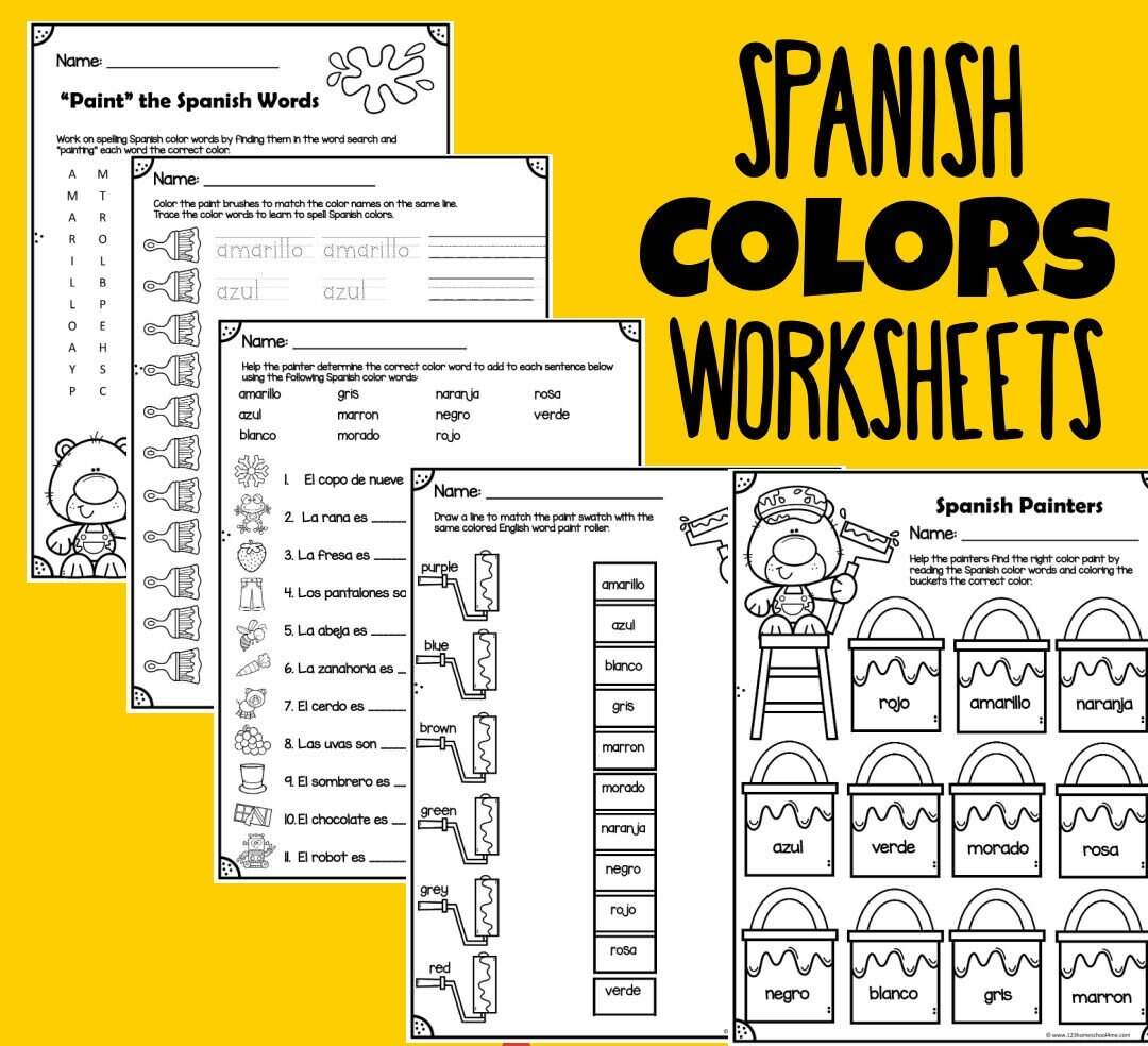 Four Seasons In Spanish Worksheet Free Printable Digital PDF