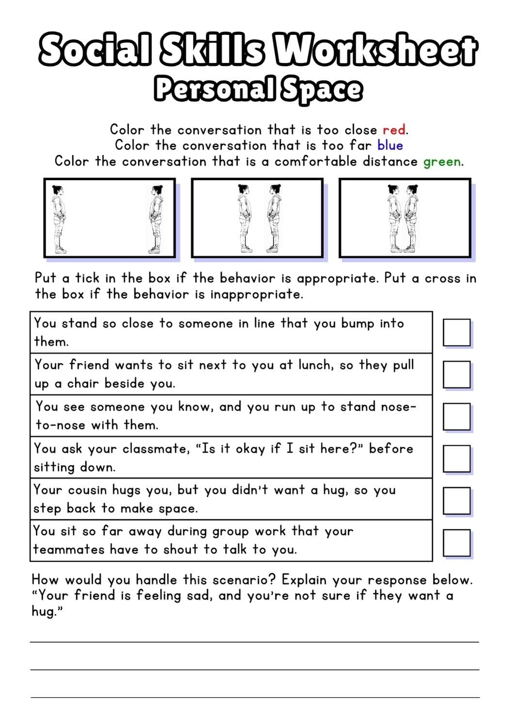 Free Social Skills Worksheets 2026 Free Printable Setting Boundaries Worksheet Printable Party Favors